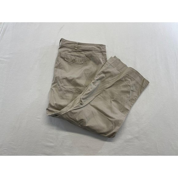 Reitmans Plus Beige Khaki Pants Size 20 Stretch - Picture 1 of 3